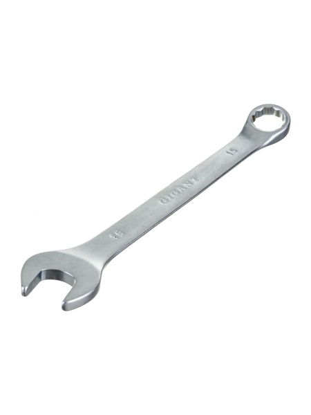 Комбинированный ключ Gigant 15 мм, Сталь Cr-V, GCW15