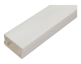 Кабель-канал с крышкой 20x10 белый, 2м Gigant 77001-2GI