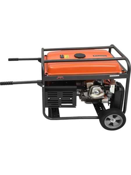 Бензиновый трехфазный генератор Gigant (7 кВт; эл.стартер; ATS; колёса и ручки) GGL-7000ЕS-3