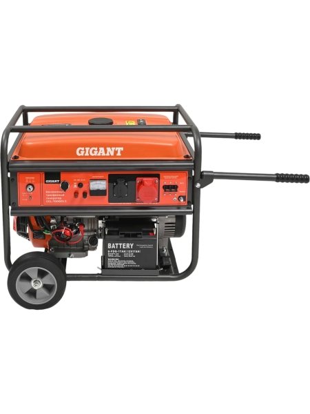 Бензиновый трехфазный генератор Gigant (7 кВт; эл.стартер; ATS; колёса и ручки) GGL-7000ЕS-3