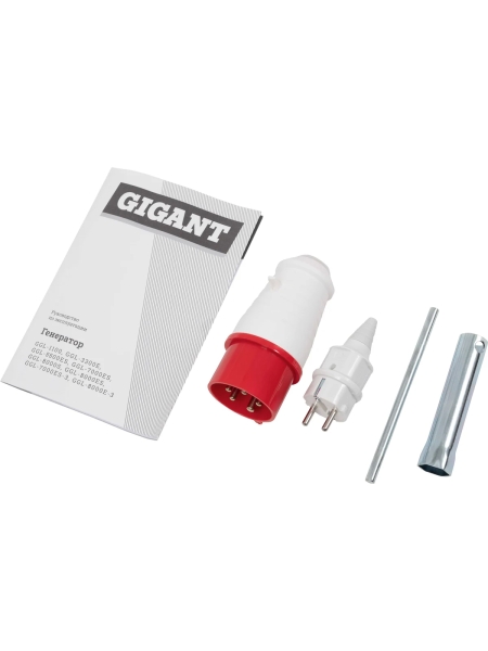 Бензиновый трехфазный генератор Gigant (7 кВт; эл.стартер; ATS; колёса и ручки) GGL-7000ЕS-3