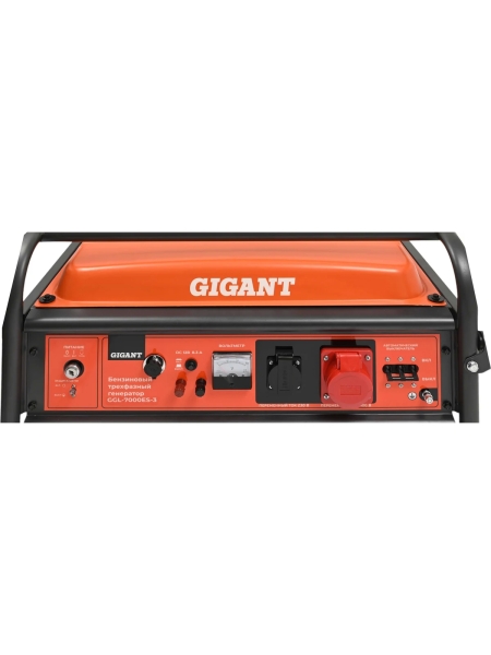 Бензиновый трехфазный генератор Gigant (7 кВт; эл.стартер; ATS; колёса и ручки) GGL-7000ЕS-3
