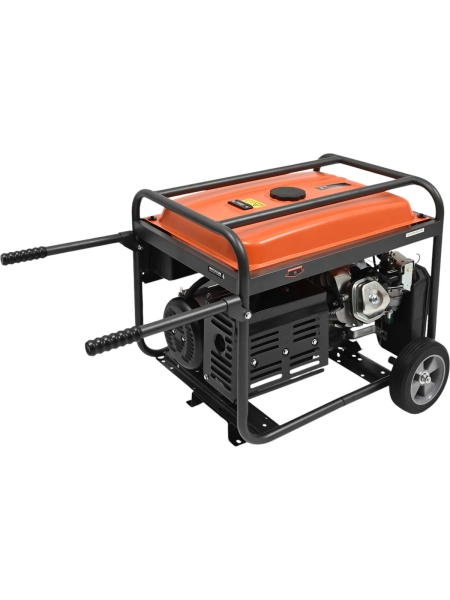 Бензиновый трехфазный генератор Gigant (7 кВт; эл.стартер; ATS; колёса и ручки) GGL-7000ЕS-3