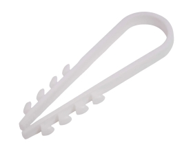 Дюбель-хомут Gigant 11-18мм, нейлон, 100шт. белый 123993