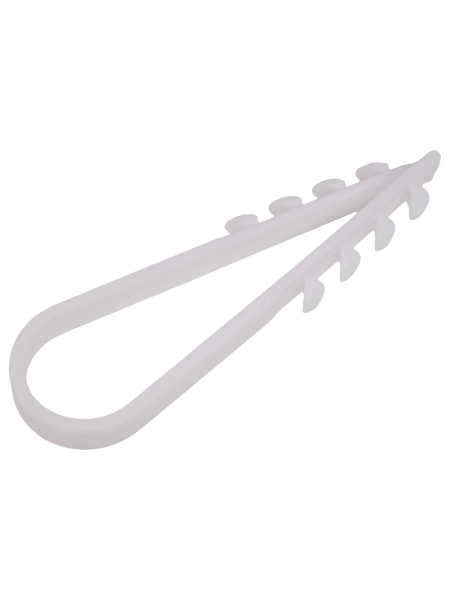 Дюбель-хомут Gigant 11-18мм, нейлон, 100шт. белый 123993