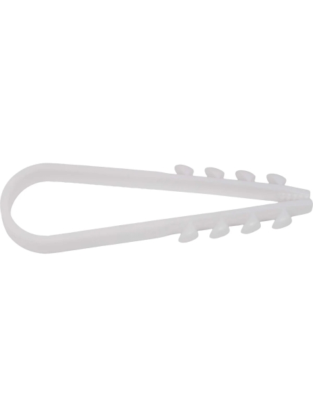 Дюбель-хомут Gigant 11-18мм, нейлон, 100шт. белый 123993