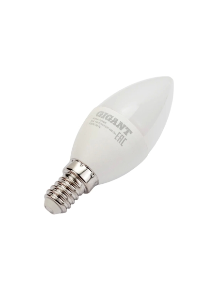 Светодиодная лампа Gigant E14 7Вт 2700К C37 600Лм G-E14-7-2700K