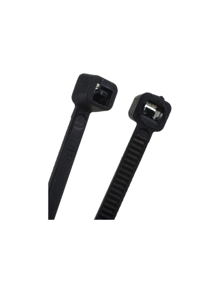 Нейлоновая хомут-стяжка Gigant 3,6х150 черный, 100 шт G/1/3