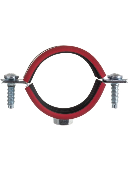 Сантехнический хомут для труб с гайкой Gigant оцинк 1 1/2", 48-53, М8, 5 шт. G/1/78