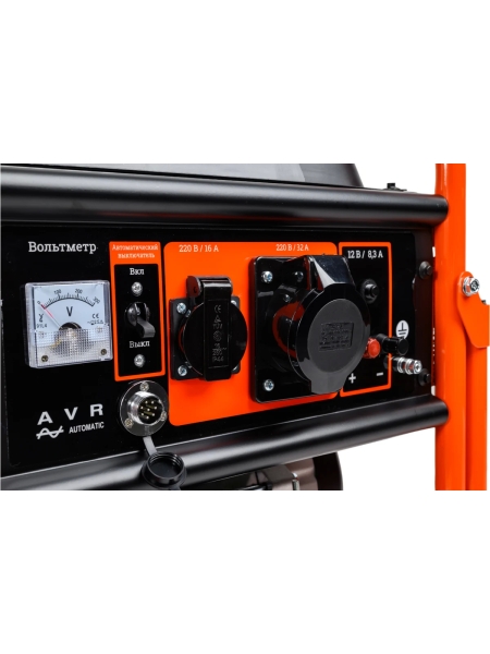 Бензиновый генератор Gigant (6,5 кВт; эл.стартер; ATS; колёса и ручки) GGL-6500E