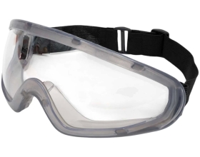 Защитные очки закрытые прозрачные на резинке Gigant GGСR-2