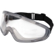 Защитные очки закрытые прозрачные на резинке Gigant GGСR-2