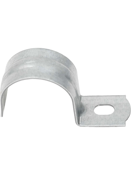 Скоба металлическая Gigant однолапковая СМО 19-20 мм с/о оцинк. 100шт GMB-1/1920O