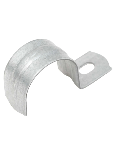 Скоба металлическая Gigant однолапковая СМО 19-20 мм с/о оцинк. 100шт GMB-1/1920O