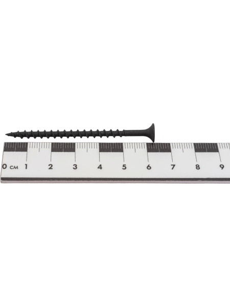 Саморезы Gigant 3,5x64, потайная головка, крупный шаг, оксидированный, 250 шт. 123554