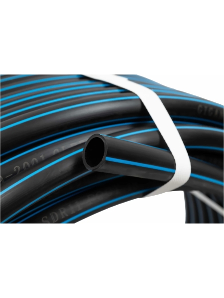 Питьевая напорная труба Gigant ПНД 20х2,0 SDR11 (ПЭ100, 16 атм), бухта 50 м GLPP-02