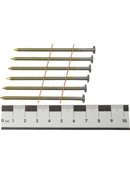 Барабанный гвоздь Gigant с кольцевой накаткой CNW 2,8х70 6000шт GVB-7