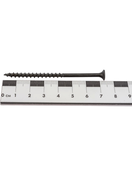 Саморезы Gigant 4,2x75, потайная головка, крупный шаг, оксидированный, 200 шт. 123557