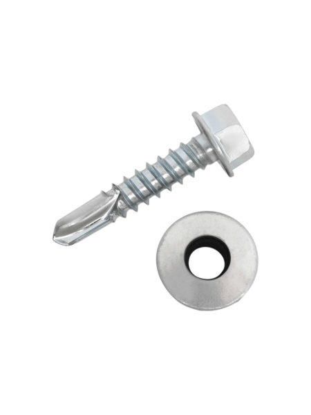 Кровельный саморез Gigant цинк 5,5x25 сверло 50 шт 123802