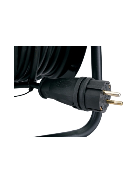 Силовой удлинитель Gigant на металлической катушке КГ 3x1,5 50 м 80078