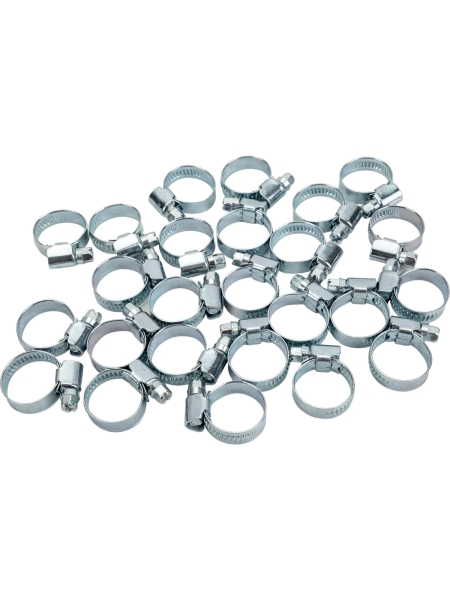 Червячный хомут оцинк Gigant 12-22 мм/9 W1, 25 шт G/1/27