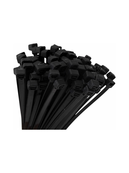 Нейлоновая хомут-стяжка 7,6х450 черная, 100 шт Gigant G/1/89