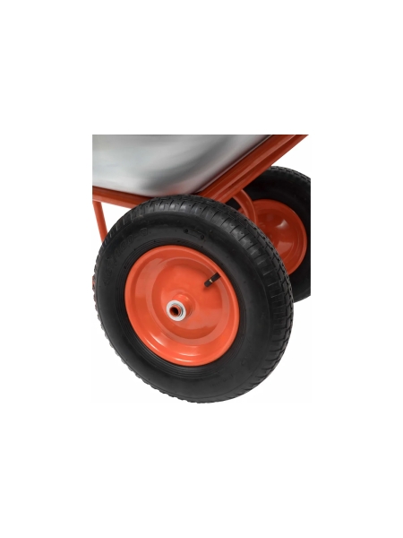 Строительная тачка 120 л, 320кг, пневматические колеса, Gigant WBC 320-1