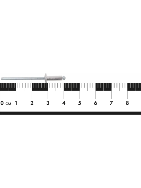 Заклепки вытяжные 3,2x10 100 шт. цинк Gigant 123907