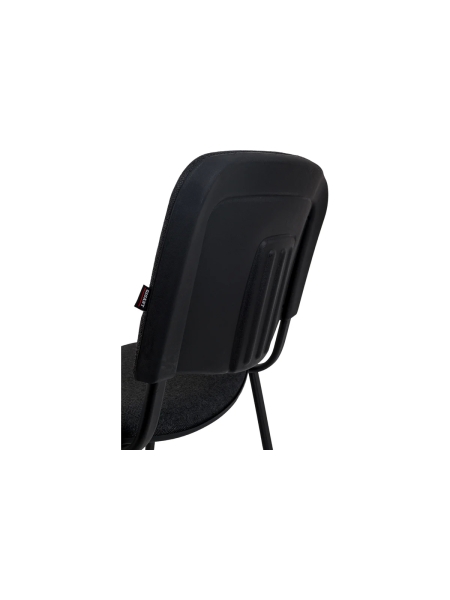 Стул офисный серая ткань, черные ножки Gigant GCH-08 (BL)