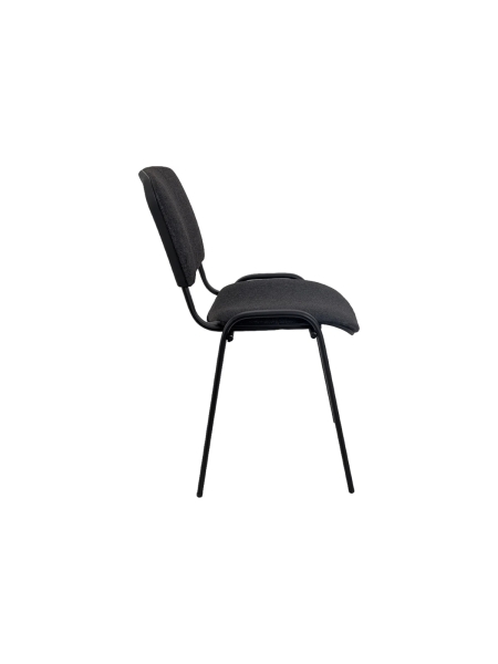 Стул офисный серая ткань, черные ножки Gigant GCH-08 (BL)