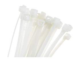 Нейлоновая хомут-стяжка Gigant 3,6х300 белый, 100 шт G/1/18