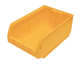 Ящик Gigant 350x230x150 ПП желтый 32077