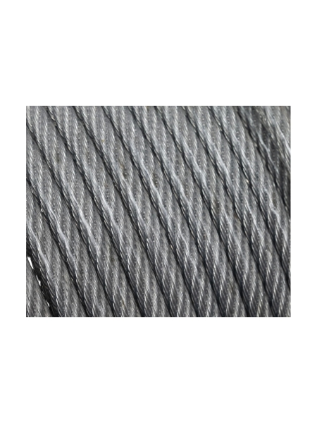 Стальной трос Gigant DIN 3055 6/8мм в ПВХ оплетке цинк 100м GSC-004