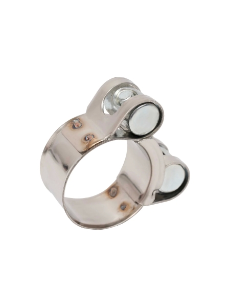 Хомут силовой шарнирный D26-28мм, нерж.сталь Gigant 123976