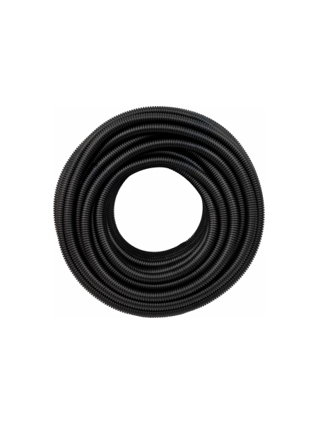 Гофрированная труба ПНД Gigant лёгкая черная D25 с зондом, стойкая к УФ 50м 20125-50GI