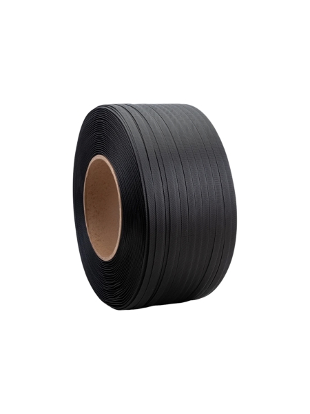 Стреппинг лента ПП Gigant 15x1х1,2 км, 300 кгс, черная GSTB-15-10-12