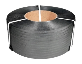 Стреппинг лента ПП Gigant 15x1х1,2 км, 300 кгс, черная GSTB-15-10-12