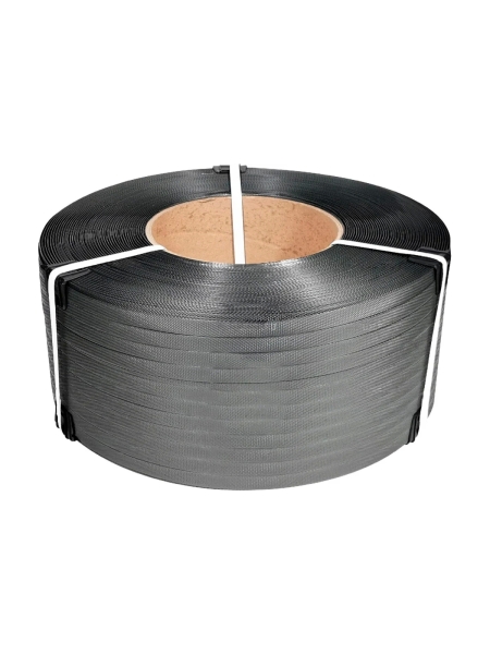 Стреппинг лента ПП Gigant 15x1х1,2 км, 300 кгс, черная GSTB-15-10-12
