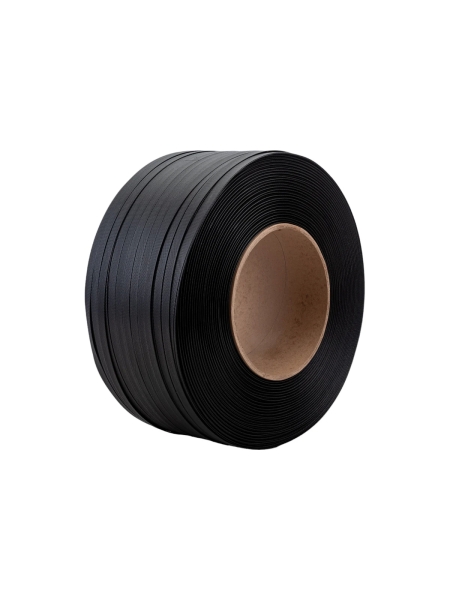 Стреппинг лента ПП Gigant 15x1х1,2 км, 300 кгс, черная GSTB-15-10-12