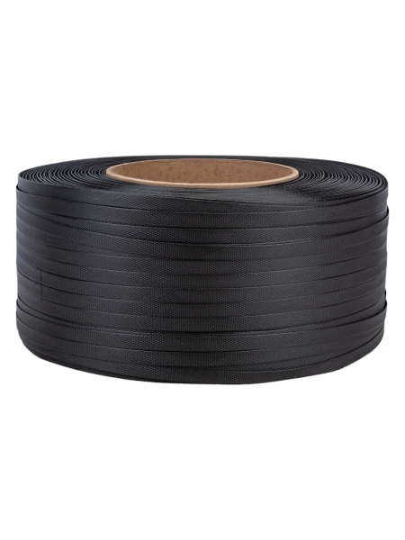 Стреппинг лента ПП Gigant 15x1х1,2 км, 300 кгс, черная GSTB-15-10-12