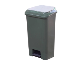 Полимерный бак для мусора Gigant 60л с педалью и пакетодержателем TAG-01 38393