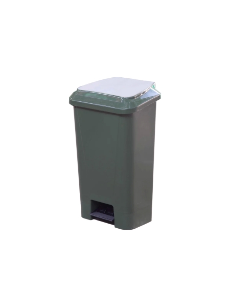 Полимерный бак для мусора Gigant 60л с педалью и пакетодержателем TAG-01 38393