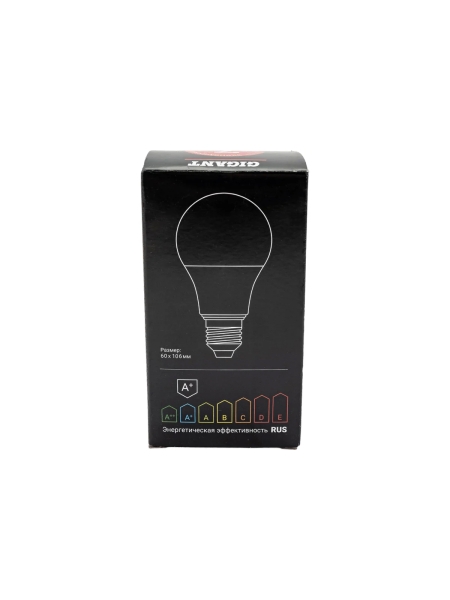 Светодиодная лампа Gigant E27 12Вт 4200К А60 1000Лм G-E27-12-4200K