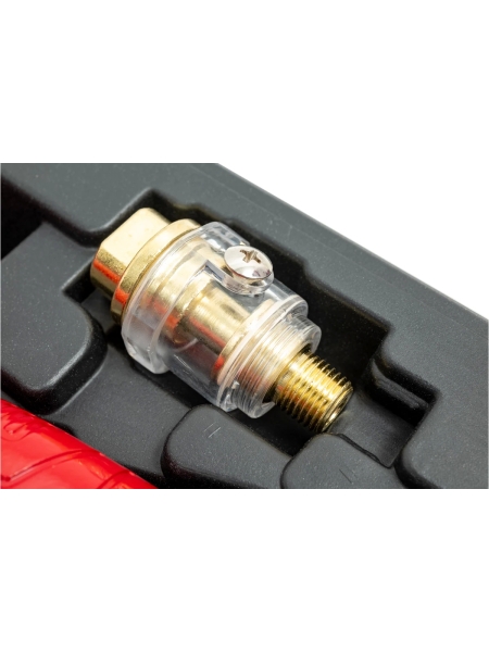 Ударный пневмогайковерт (880 Нм; 1/2"; кейс) Gigant Professional PW 880RKS + набор головок