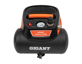 Безмасляный малошумный компрессор Gigant GSWK-6/180