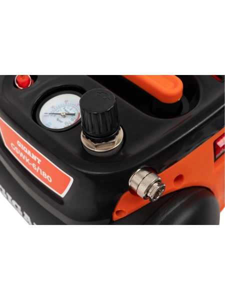 Безмасляный малошумный компрессор Gigant GSWK-6/180