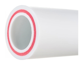 Труба Gigant PP-R белая, армированная стекловолокном SDR 6 (PN25) 40x6.7 мм, 2 м GSG-10