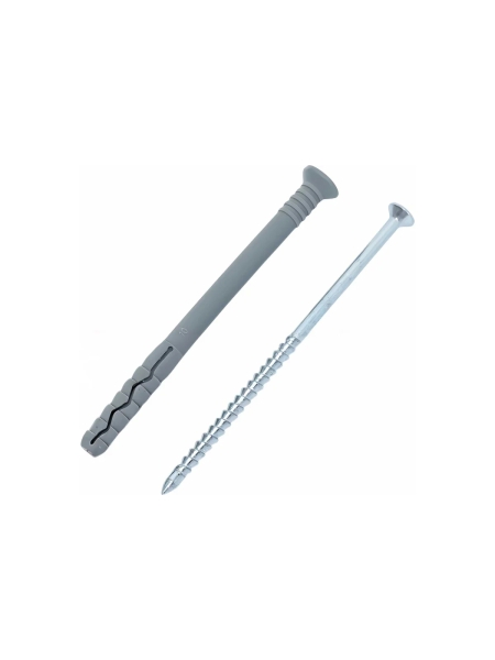 Дюбель-гвоздь Gigant 6x80 потайная манжета полипропилен 100 шт 123861