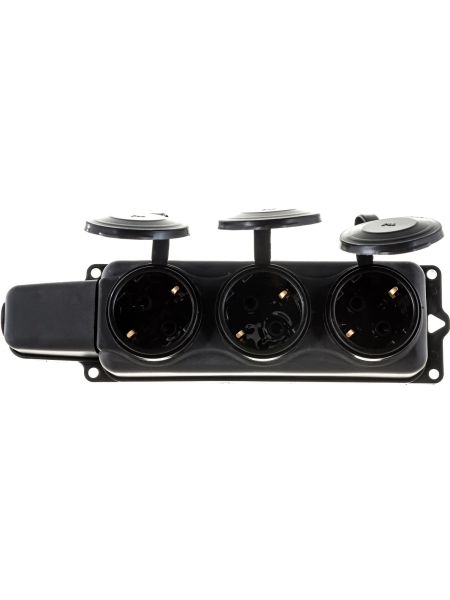 Каучуковая колодка Gigant однофазная 3 гнезда RBG-1