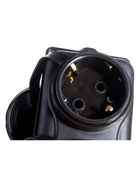 Каучуковая колодка Gigant однофазная 3 гнезда RBG-1